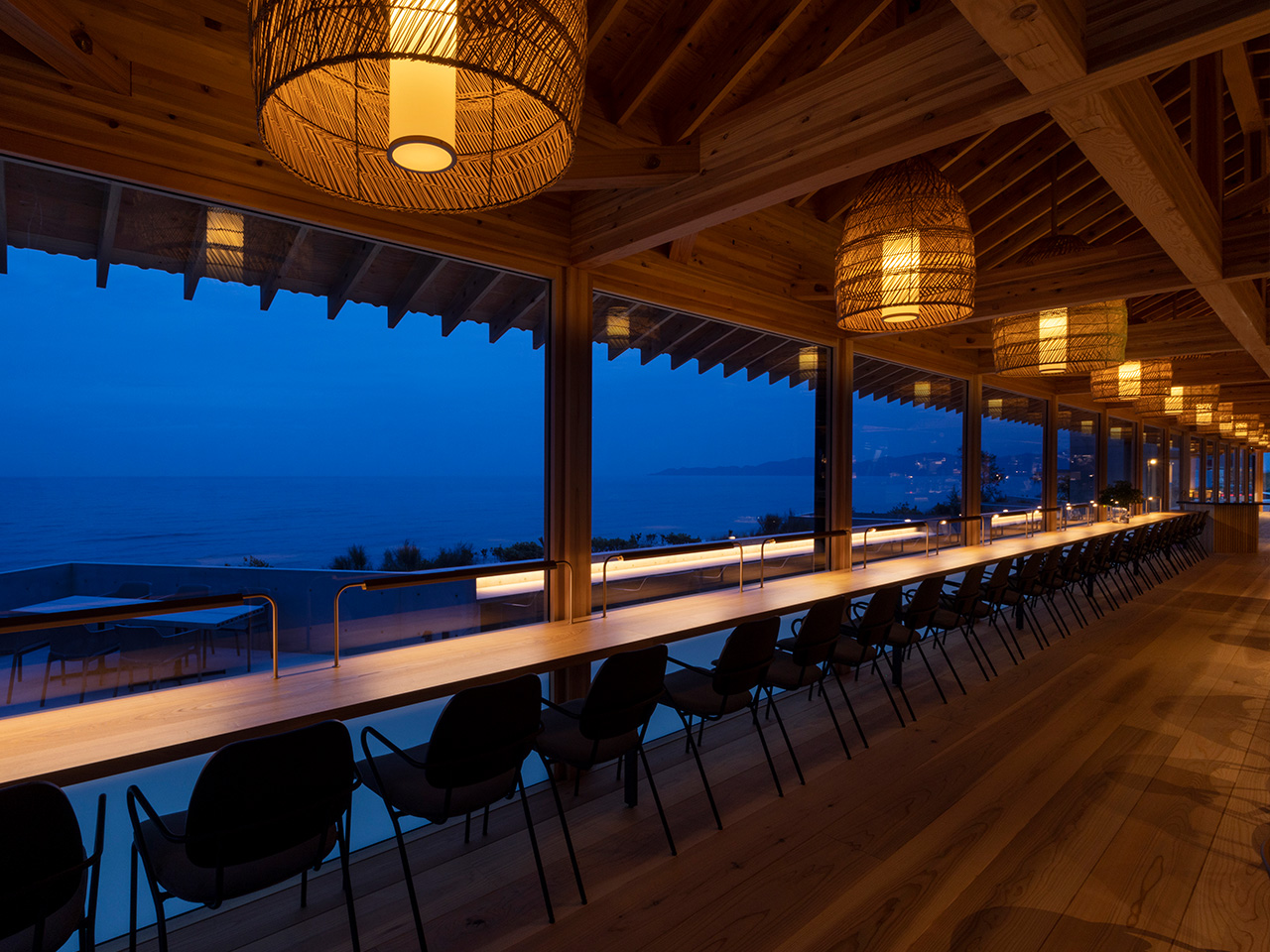 Ocean view restaurant GARB CLIFF TERRACE